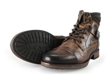 Dockers By Gerli Veterboots in maat 42 Cognac, Overige kleuren, Verzenden, Dockers By Gerli, Boots