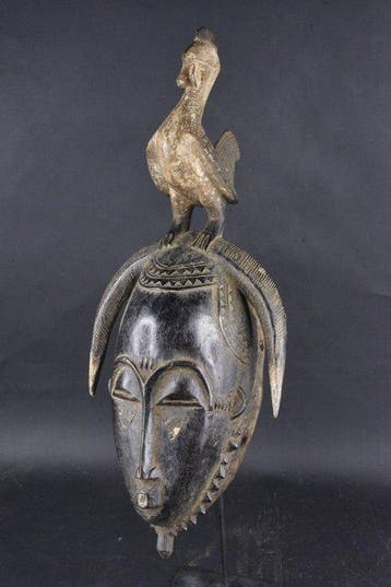Ceremoniemasker van de Dje - Yaure - Ivoorkust
