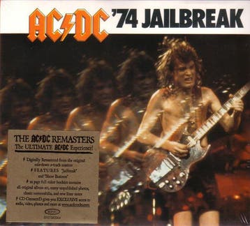cd digi - AC/DC - 74 Jailbreak, Verzenden, Zo goed als nieuw