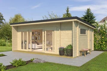 Tuinhuis Java 608 x 390 cm, Nieuw