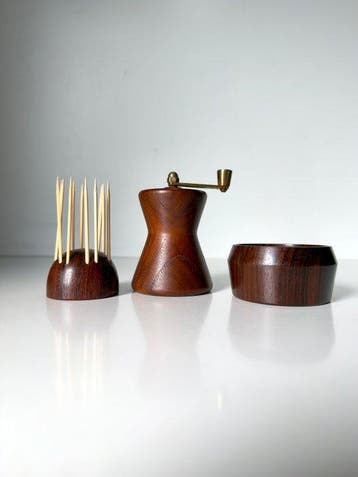 attr. Lauritz Lønborg - Tafelservies (3) - Palissander