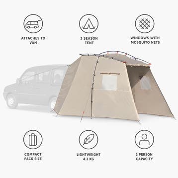 Vaude Drive Wing Linnen aansluitende koepeltent voor, Ophalen of Verzenden, Nieuw
