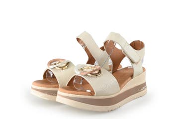 Oh! My Sandals Sandalen in maat 37 Wit, Verzenden, Wit, Sandalen of Muiltjes, Oh! My Sandals