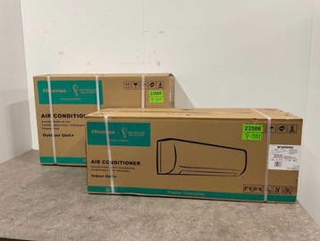 Veiling - 2x Airco splitunit 3,5kW met Clean Air technologie, Witgoed en Apparatuur, Nieuw