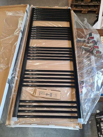 Belrad Radiator 160 x 60 cm glans zwart 828 watt, Ophalen of Verzenden, Nieuw, Overige typen