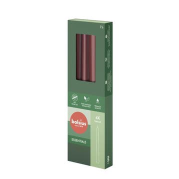 Gotische Kaarsen - Velvet Red, Nieuw