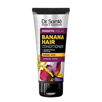 Haarbalsem voor kroes en krullend haar met Banaan extract -, Nieuw
