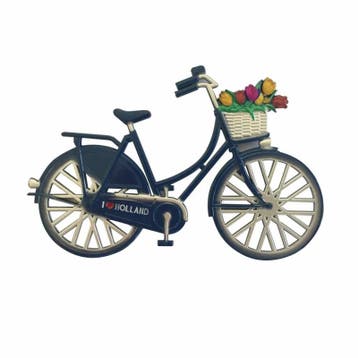 Magneet Fiets Holland Blauw, Ophalen of Verzenden, Nieuw