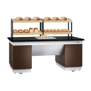 GGM Gastro | Broodstelling - DUBLIN - 2000mm - met 2 planken, Verzenden, Nieuw in verpakking