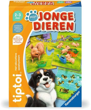 Tiptoi - Mijn Jonge Dieren | Ravensburger - Kinderspellen, Verzenden, Nieuw
