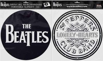 The Beatles - Drop T Logo & Sgt Pepper Drum - Slipmat, Ophalen of Verzenden, Nieuw, Gebruiksvoorwerp