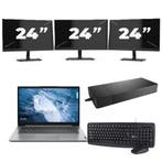 Lenovo ThinkPad T14 Gen 1 -   i5-10e 8GB  - 256GB  + 3x 24 i, Computers en Software, Windows Laptops, Qwerty, Verzenden, 8 GB