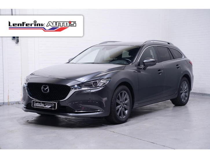 Mazda 6 Sportbreak 2.0 Skyactiv Aut. Centre-Line Camera, Auto's, Mazda, Origineel Nederlands, Onderhoudsboekje, Te koop, Stationwagon