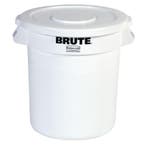 Rubbermaid Brute ronde container wit 121,1L, Verzenden, Nieuw