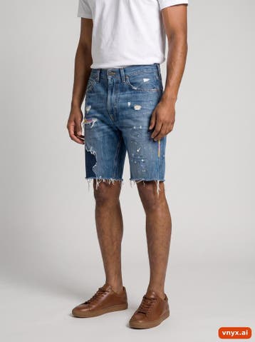 Levi Strauss & Co. Korte broeken Heren maat W32 Blauw, Ophalen of Verzenden, Nieuw