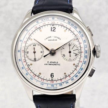 Chronographe Suisse - Favre-Leuba - Bicompax - Cal. Landeron, Nieuw