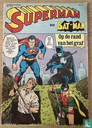 Batman - Op de rand van het graf - 1971, Boeken, Strips | Comics, Eén comic, Verzenden, Europa, Zo goed als nieuw