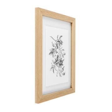 Fotolijst Dubbelglas Ongelakt Eiken A4, Ophalen of Verzenden, Nieuw