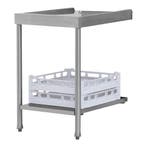 Aanvoertafel met onderschap voor korven | 700mm breed |, Verzenden, Nieuw in verpakking