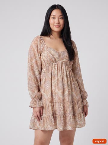 Ultra Flirt Casual jurken Dames maat WL / L32 Beige Vintage, Kleding | Dames, Jurken, Ophalen of Verzenden, Nieuw
