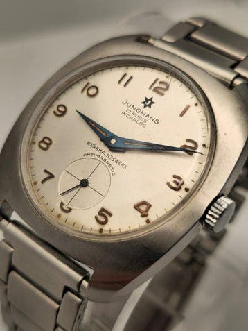 Junghans - wehrmachtswerk - Zonder minimumprijs - 350 -, Sieraden, Tassen en Uiterlijk, Horloges | Heren, Nieuw