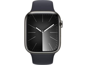 Apple Watch Series 9 - Smartwatch - 45mm GPS + Cellular RVS, Verzenden, Zo goed als nieuw, Apple