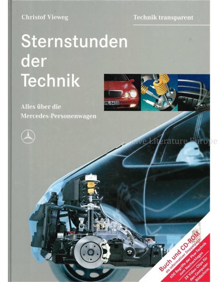 STERNSTUNDEN DER TECHNIK, ALLES ÜBER DIE MERCEDES-BENZ, Boeken, Auto's | Boeken