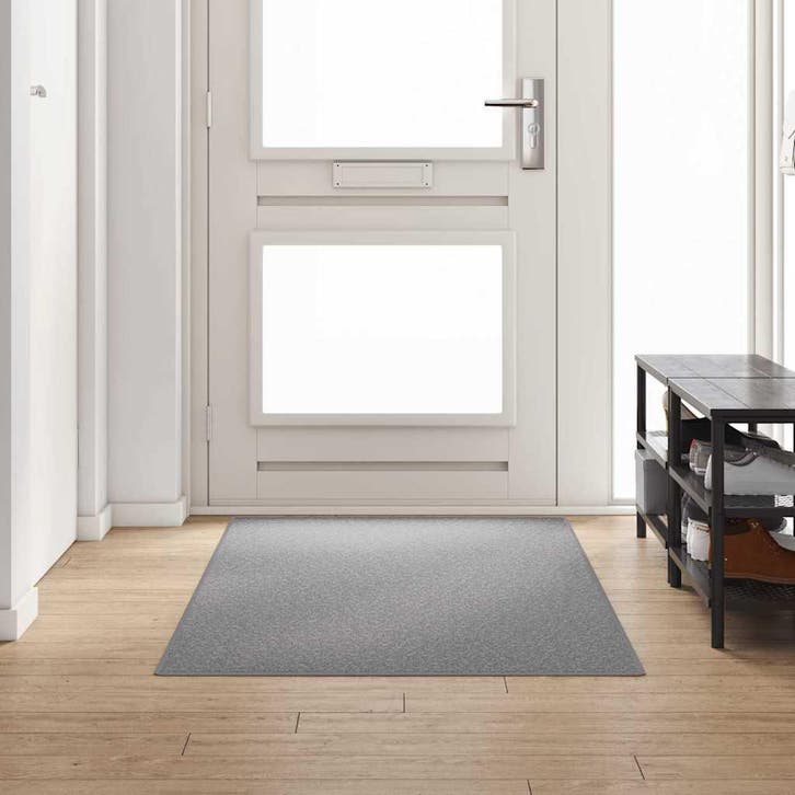 vidaXL Tapijt Loper Lichtgrijs 100 x 250 cm 100%, Huis en Inrichting, Stoffering | Tapijten en Kleden, Nieuw, Verzenden