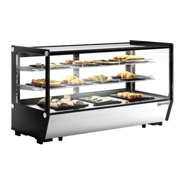 GGM Gastro | Koelvitrine - tafelmodel - 200 liter - 1219mm -, Verzenden, Nieuw in verpakking