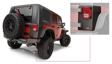Bushwacker 07-18 Jeep Wrangler Trail Armor Rear Corners -, Ophalen of Verzenden, Nieuw