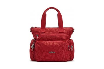 Kipling Handtas Rood, Verzenden, Zo goed als nieuw, Rood