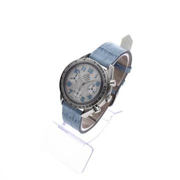 Omega Speedmaster Reduced Mother of Pearl 3802.76.53; A..., Sieraden, Tassen en Uiterlijk, Horloges | Heren, Ophalen of Verzenden