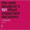 The webdesigners 101 most important decisions: - Scott, Verzenden, Zo goed als nieuw, Scott Parker