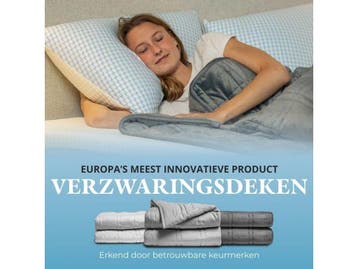 EL Life - Verzwaringsdeken 7 kg - Fluweel & Sherpa Fleece -, Verzenden, Nieuw