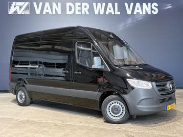 Zakelijke Lease |  Mercedes-Benz Sprinter 314 CDI 143pk L2H2, Gebruikt, Zwart, Dealer onderhouden, Lease