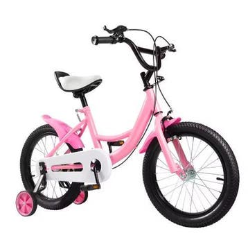 16 Inch Kinderfiets Met Zijwielen Verstelbaar Zadel En Stuur, Verzenden, Nieuw