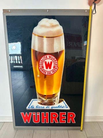 Vetrofania Wührer Vintage Het kwaliteitsbier! -