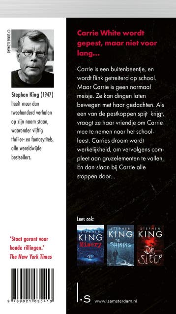 Carrie 9789021035413 Stephen King, Verzenden, Gelezen, Stephen King