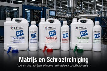 Zwarte spikkels in spuitgietproducten?