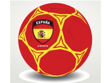 Veiling - 48x voetbal size 5, thema Spanje