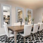 Glamour Wandspiegel met Kristallen Rand voor Interieur, Verzenden, Nieuw