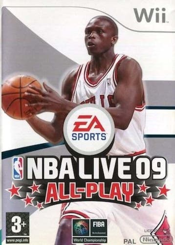 NBA Live 09 All Play (Wii Games), Ophalen of Verzenden, Zo goed als nieuw