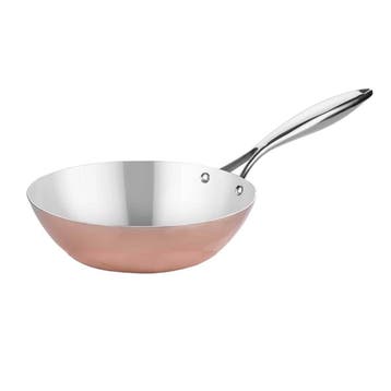 GGM Gastro | Wokpan - aluminium - Ø 260mm - hoogte: 80mm - |, Verzenden, Nieuw
