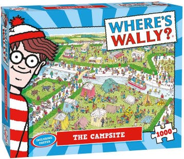 Where is Wally? - Campsite Puzzel (1000 stukjes) | Plenty, Verzenden, Nieuw
