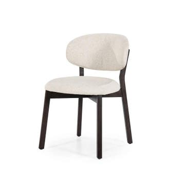 Eetkamerstoel Mikky Bruin - Beige Moon - 96254 - eetkamer..., Nieuw, Stof