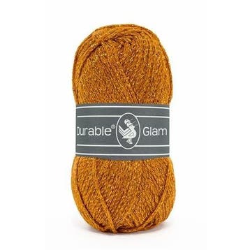 Durable Glam 2181 Ocher - Haakgaren / Breigaren, Ophalen of Verzenden, Nieuw, Breien of Haken, Wol of Garen
