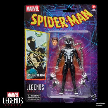 Spider-Man Marvel Legends Retro Action Figure Spider-Veno..., Verzamelen, Poppetjes en Figuurtjes, Verzenden, Zo goed als nieuw