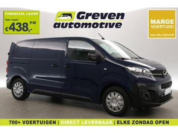 Opel Vivaro 1.5 L2H1 | MARGE | Airco | Cruise | Trekhaak |, Euro 6, Blauw, Nieuw, Opel