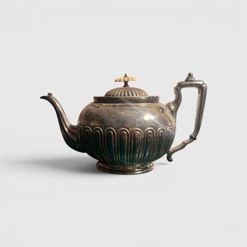 Theepot - Messing