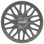 4-Delige Sparco Wieldoppen  Roma 14-inch grijs, Auto diversen, Verzenden, Nieuw